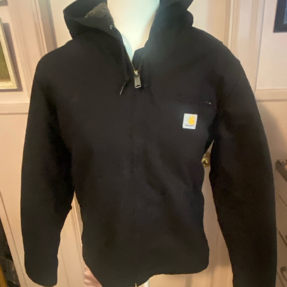 Carhartt Black Zip-Up Jacket